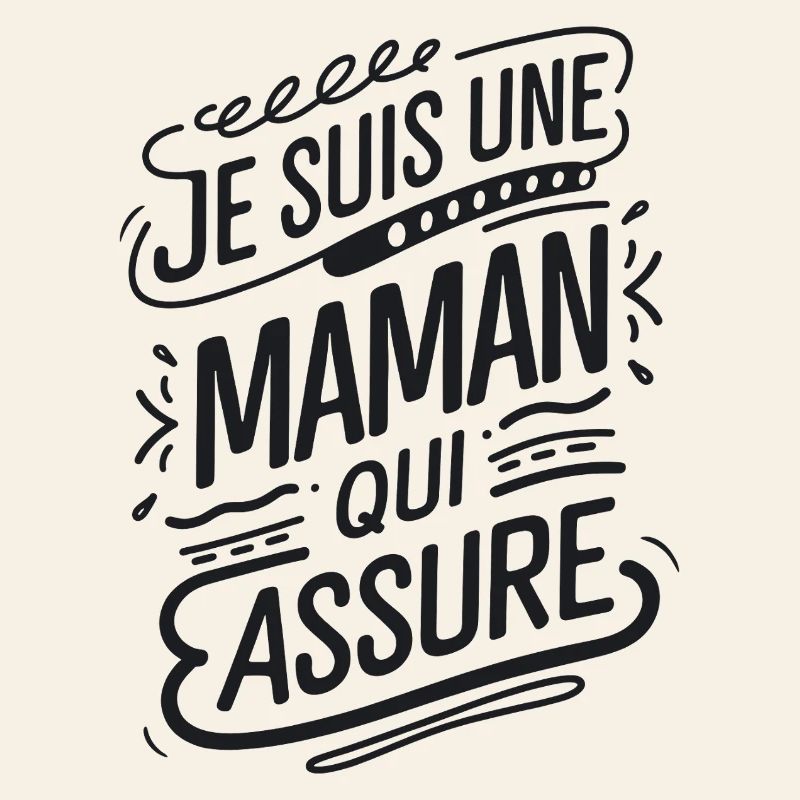 Ich bin eine Mutter, die versichert