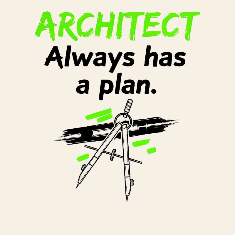 Architecte avec un plan