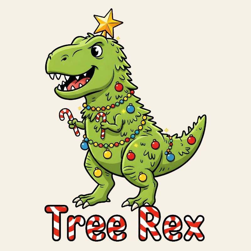 Tendance de Noël Tree Rex