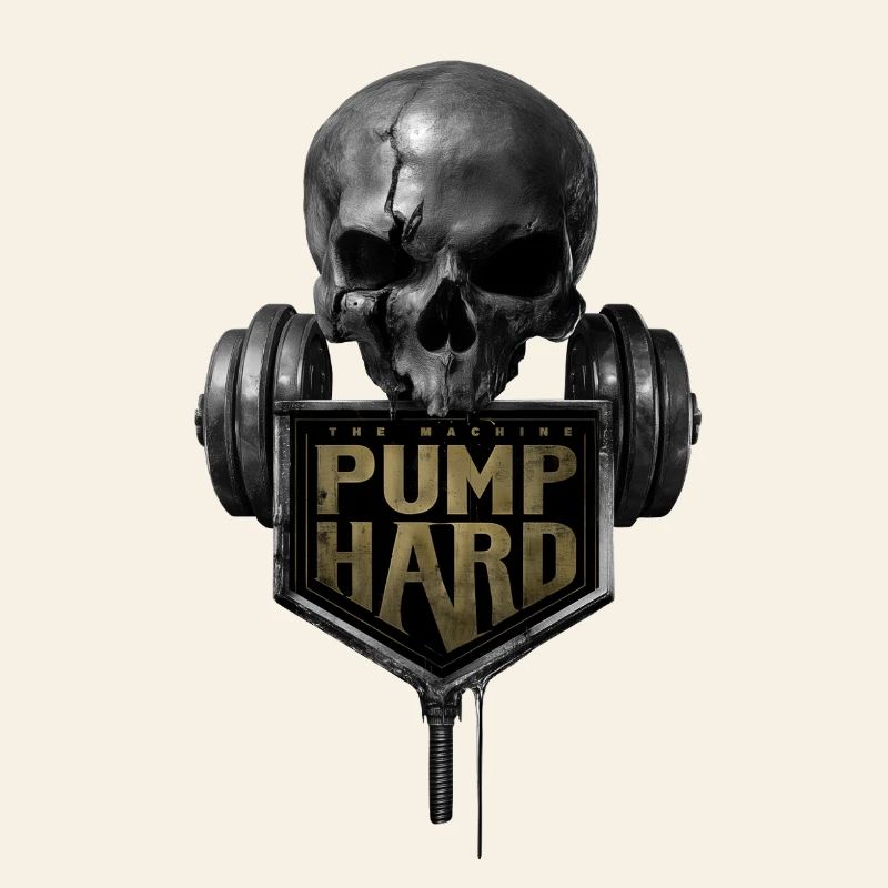 Skull with Dumbbell: Pump Hard
