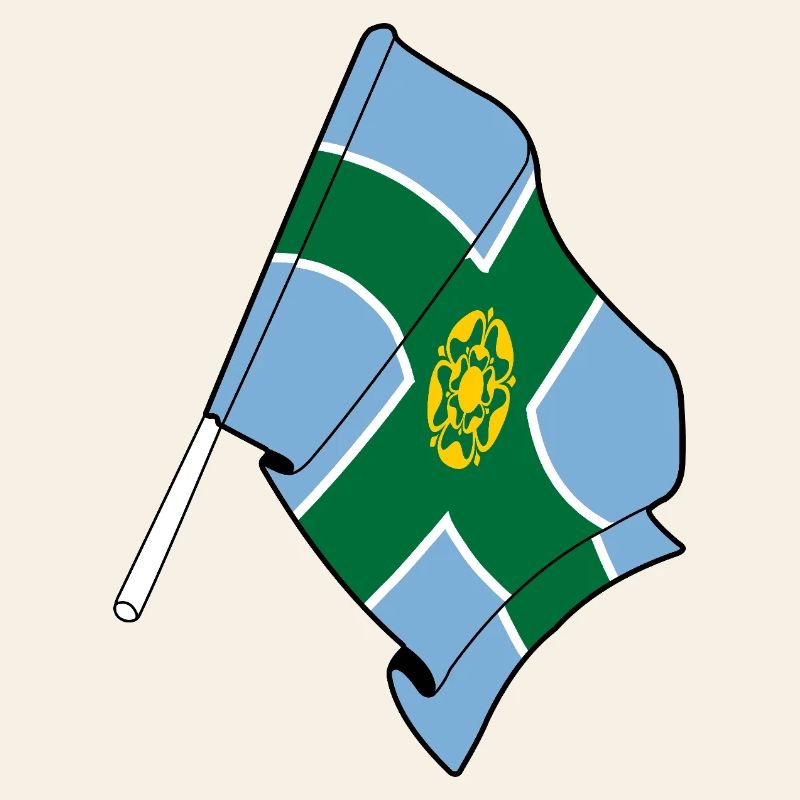 Drapeau du Derbyshire