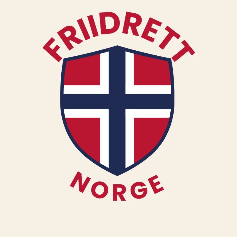 Drapeau avec drapeau de la Norvège