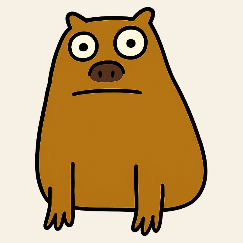 Ugly Capybara