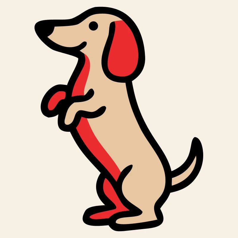 Petit teckel Mec Comic