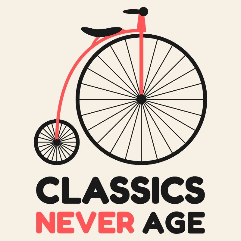 Classics Never Age Penny-Farthing Retro-Radfahren