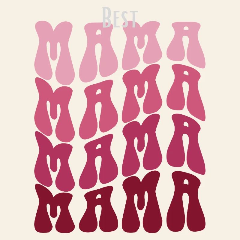 Best Mama Pattern Mosaic