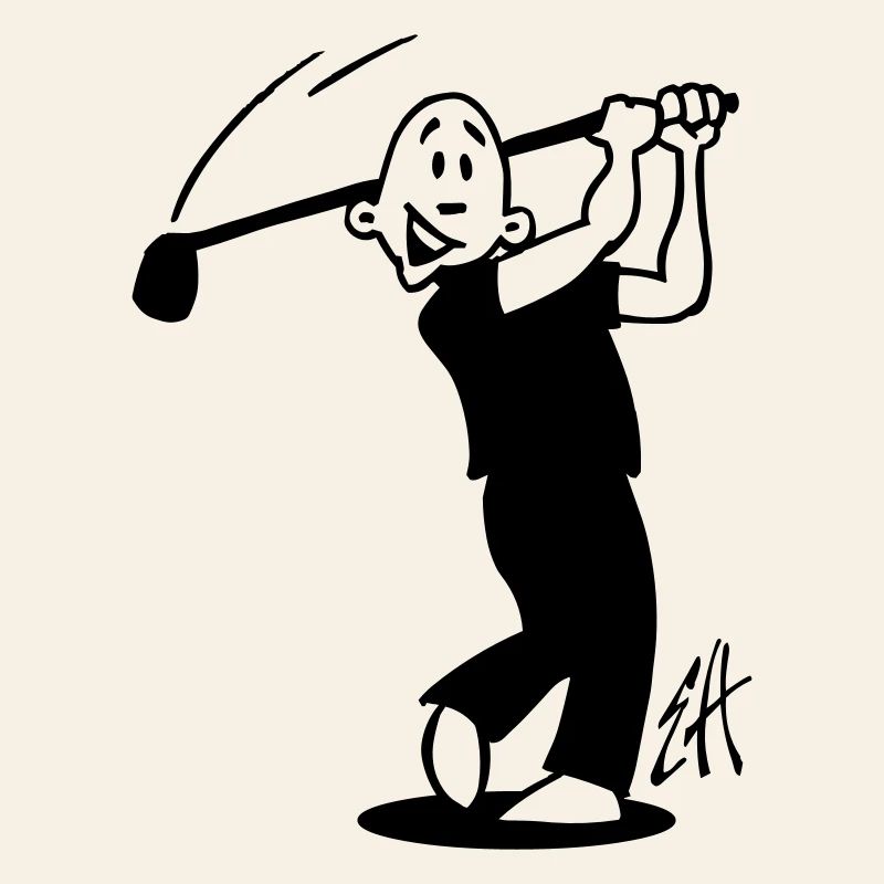 One Color Golf Design