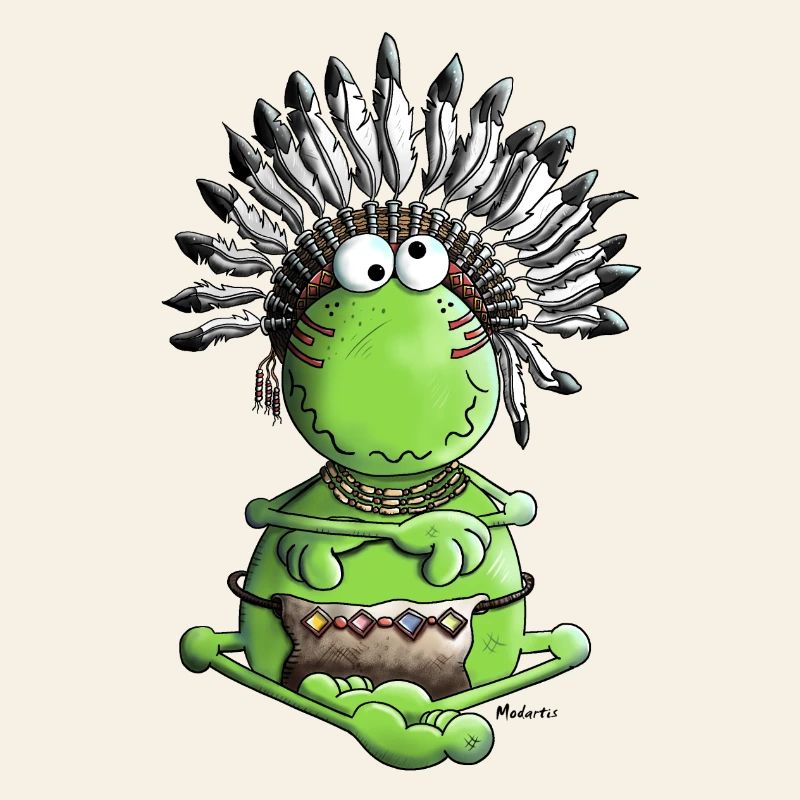 Indian Chieftain - Native - Frog