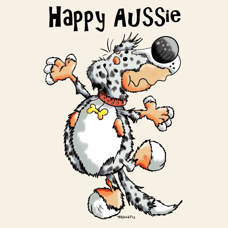 Happy Australian Shepherd