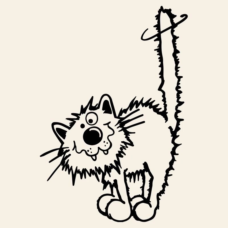Drôle Chat