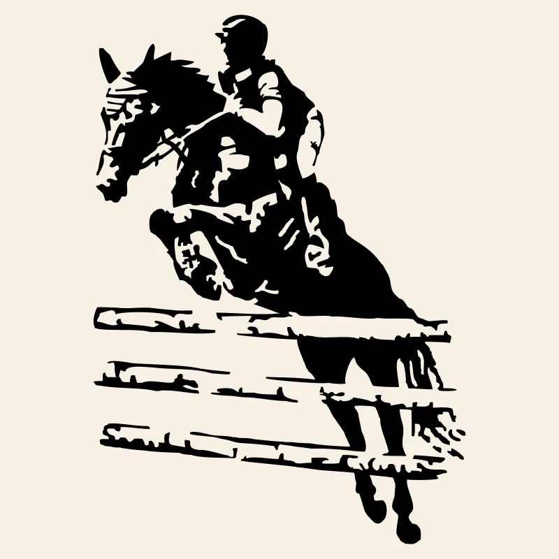 Cavalier de saut d’obstacles