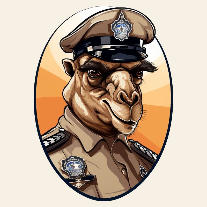 Kamel Polizei