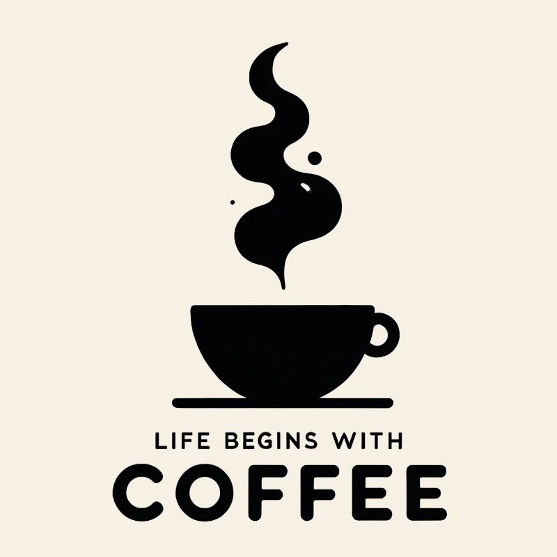 Kaffeebeginn: Leben beginnt