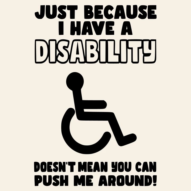 Même si j’ai un handicap, le fauteuil roulant ne pousse pas*