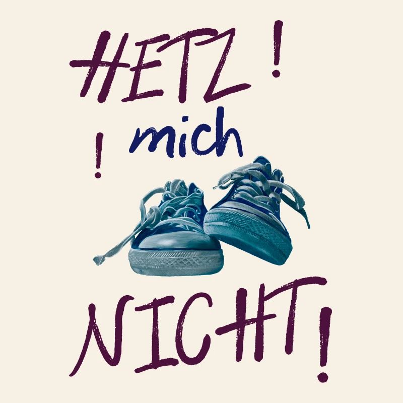 Bunte Sneaker-Statement nicht hetzen
