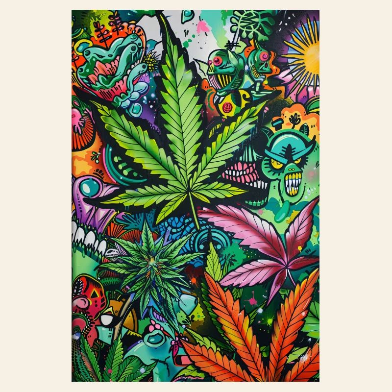 Psychedelic Leaf World