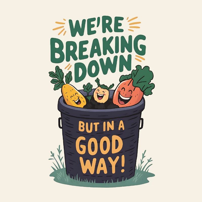 Décomposition du compost