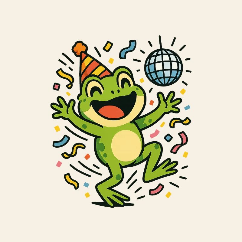 Party-Frosch