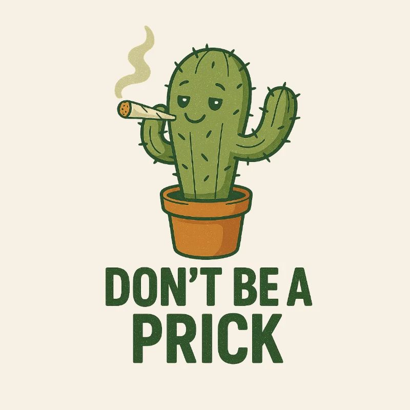 Cactus with Cigar – Saying