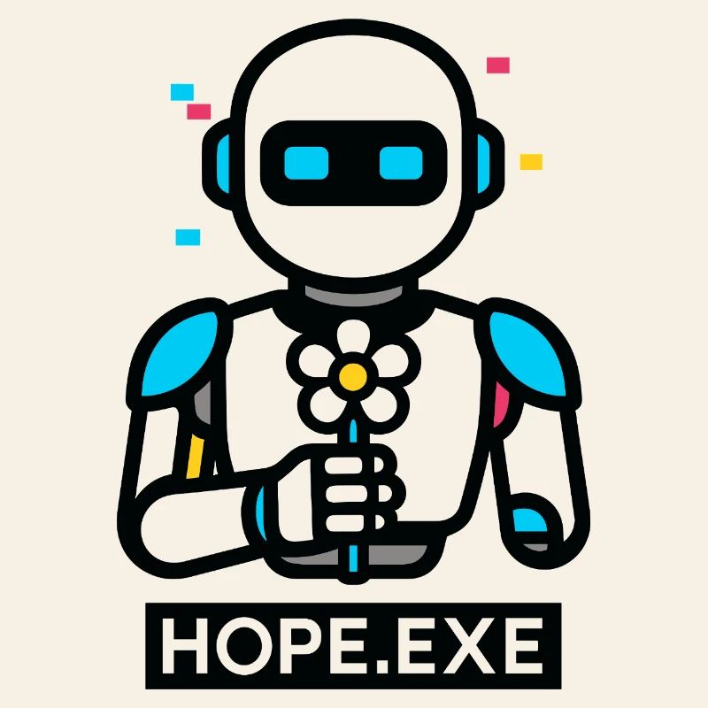 HOPE.EXE – Robot avec fleur