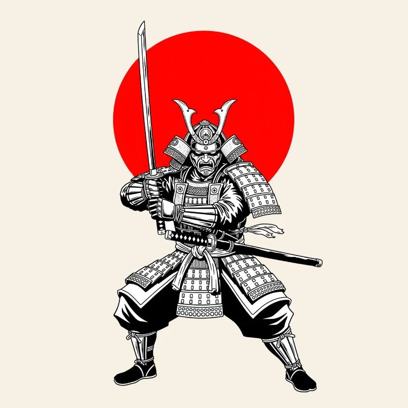 Traditional Samurai Warrior