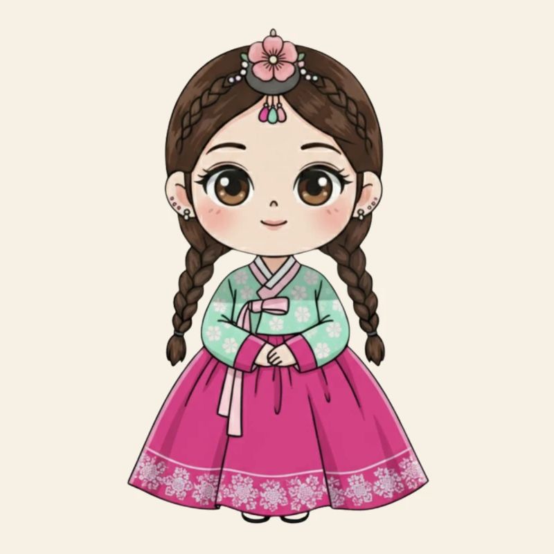Chibi Hanbok Candy Dream Chaewon