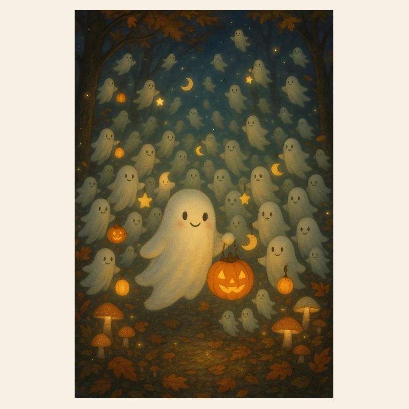 Moonlit Ghost Parade
