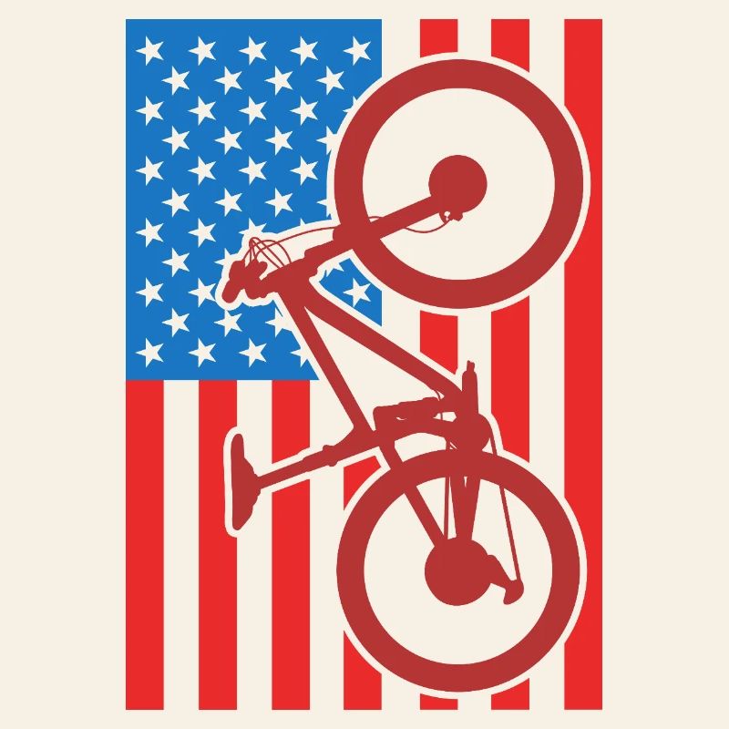 Drapeau du VTT des États-Unis