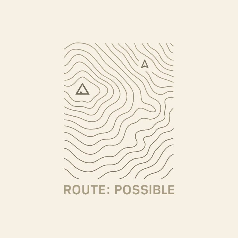 Itinéraire possible – Conception topographique extérieure