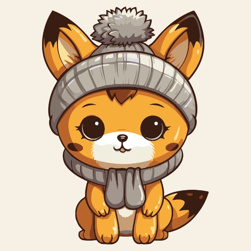Fuchs Winter Comic