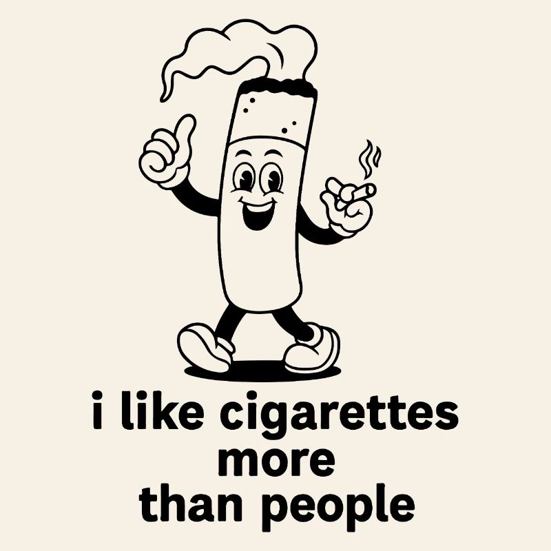J’aime la cigarette plus que les gens