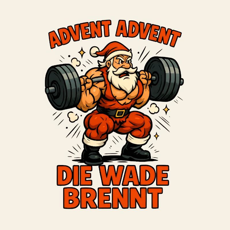 Advent Advent the calf burns