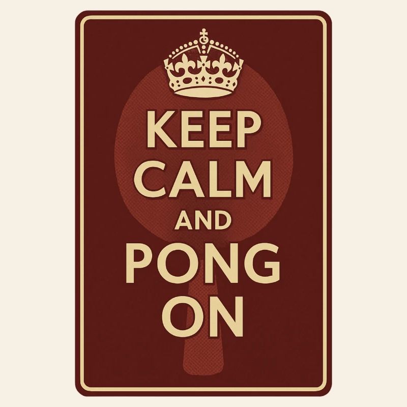 Keep Calm and Pong On / Ping