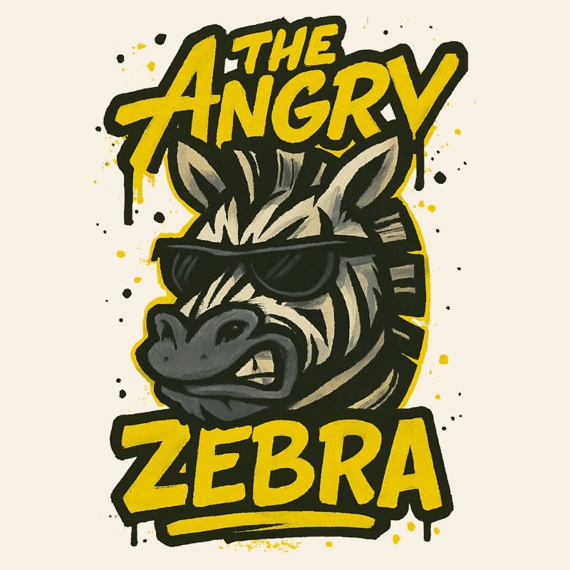 The angry zebra