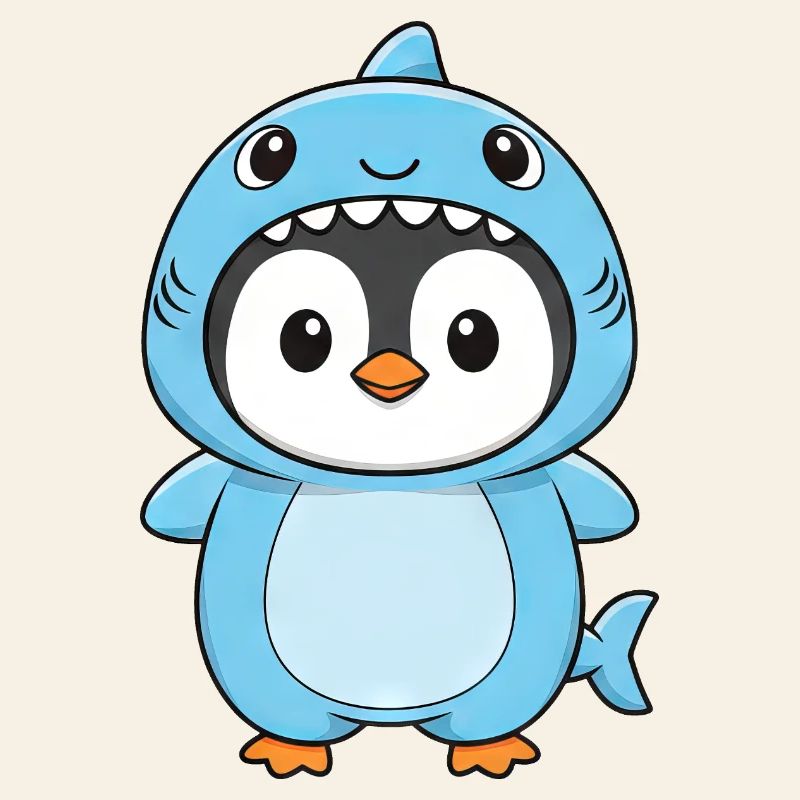 Dessin animé de Pingouin Mignon, Carnaval, Carnaval