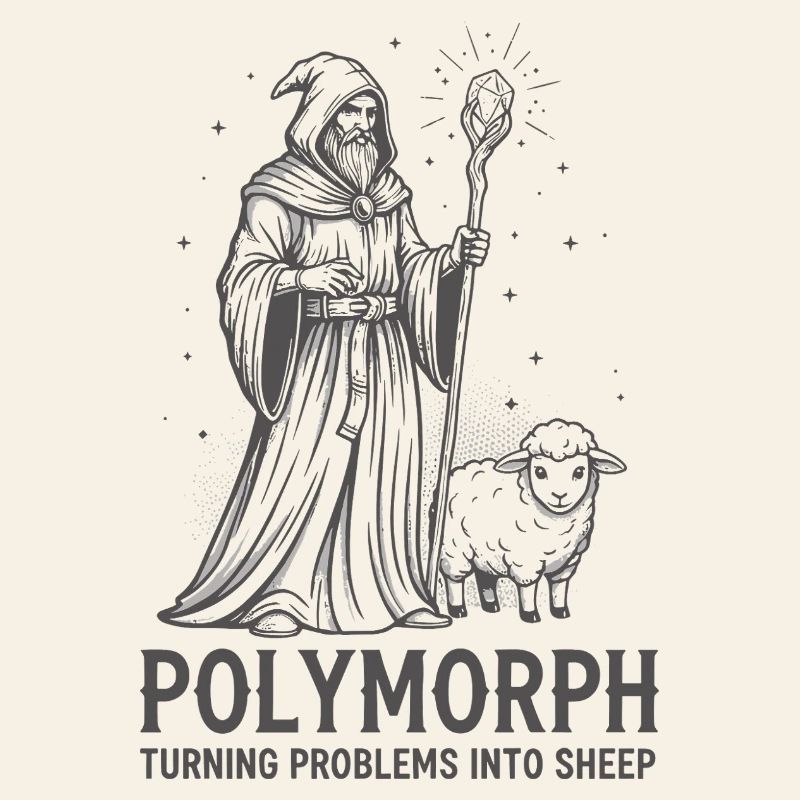Polymorph Wizard – Turning Problems into Sheep
