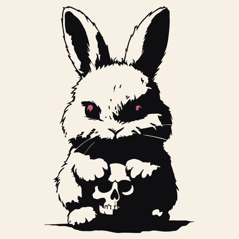 Grumpy bunny