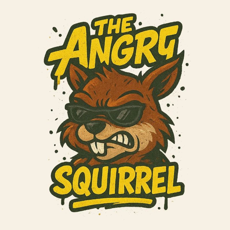 The angry squirrel
