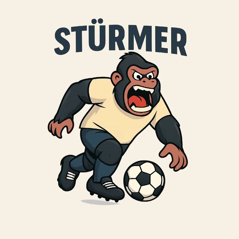 Striker Monkey Soccer Storm