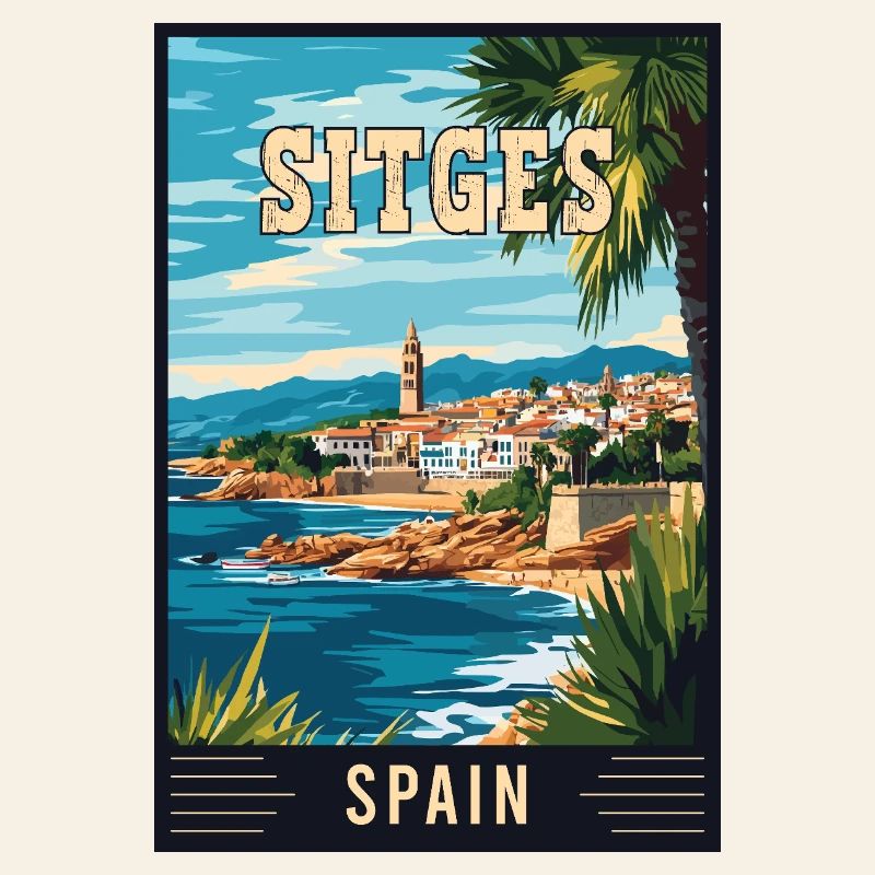 Entdecken Sie den lebendigen Charme von Sitges in Spanien