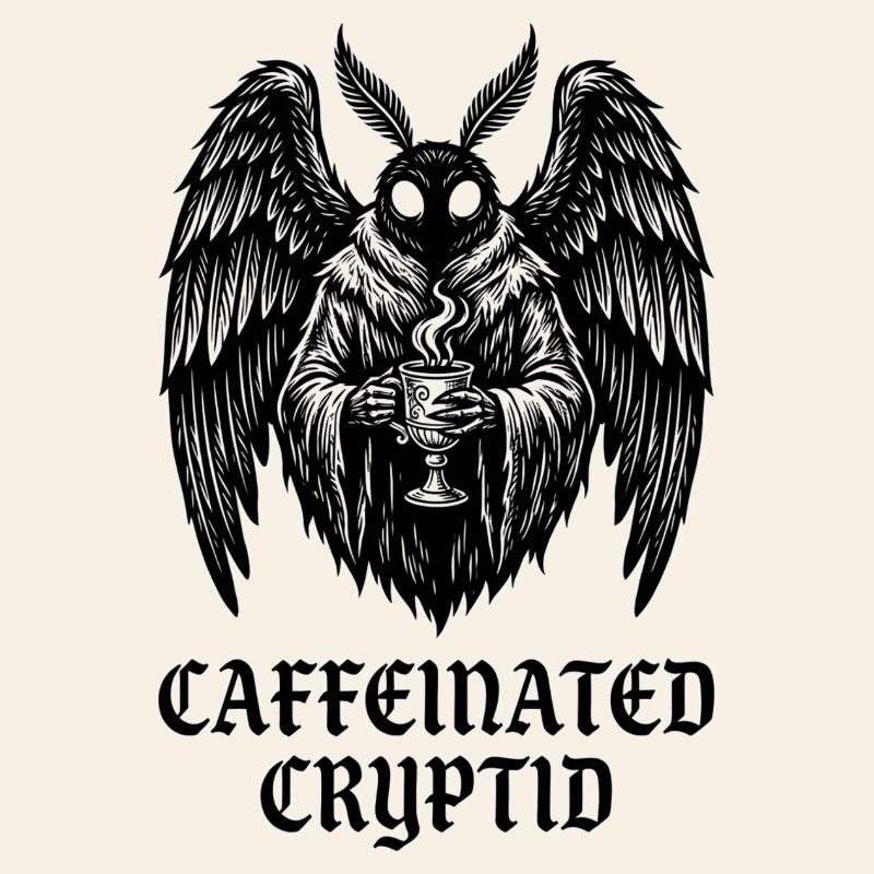 Caffeinated Cryptid Mothman Coffee