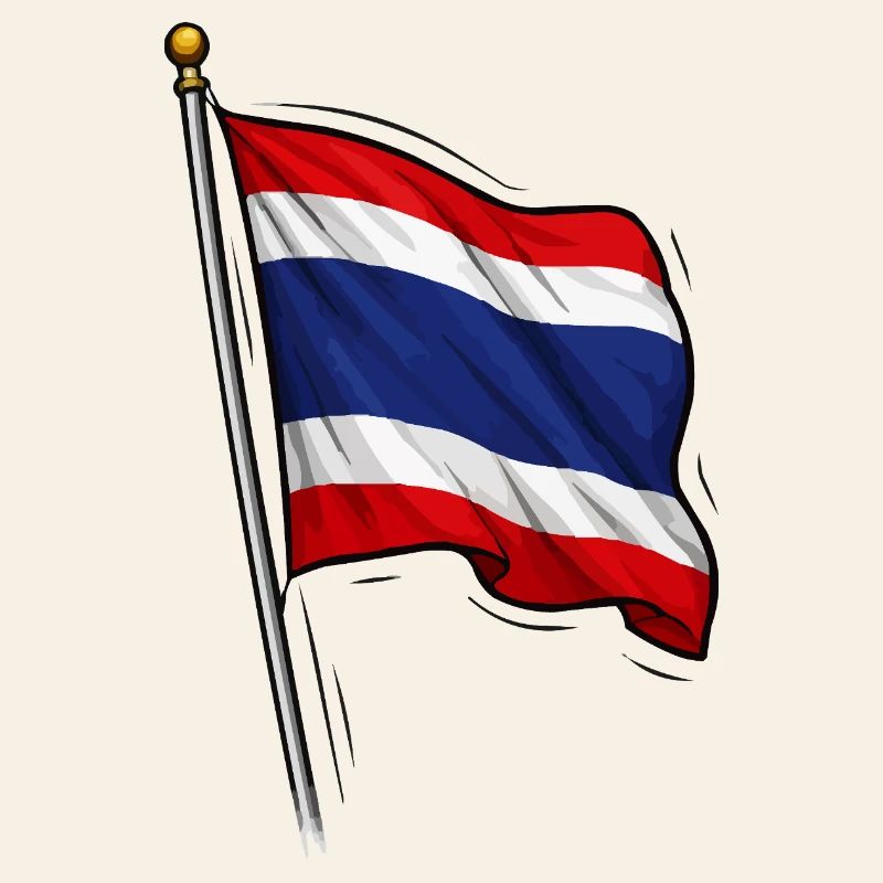 Drapeau thaïlandais