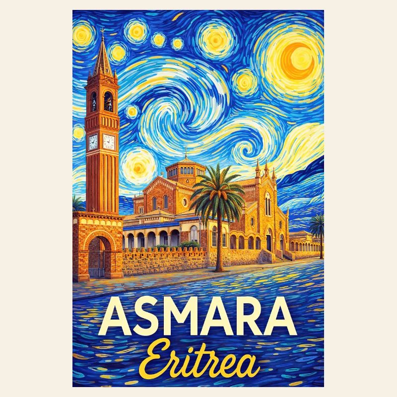 Asmara Eritrea Sternenstadt