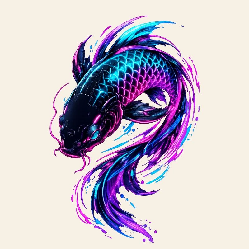 Flux de Koi Néon