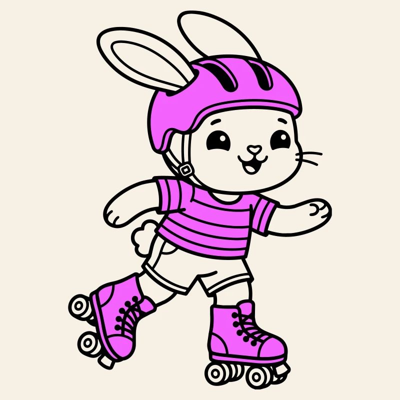 roller skating girl