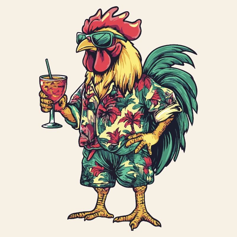 Rooster Comic Summer