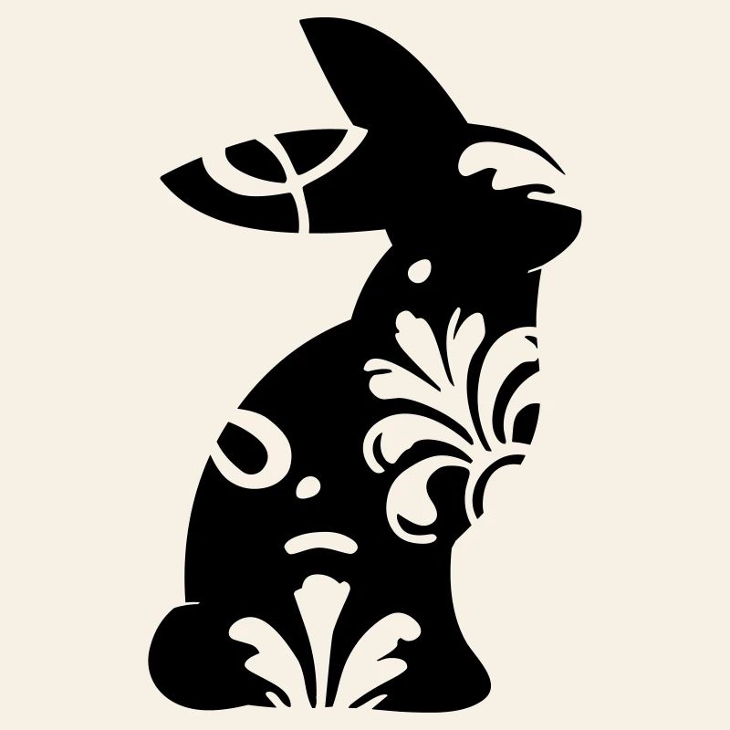 Ornement de lapin
