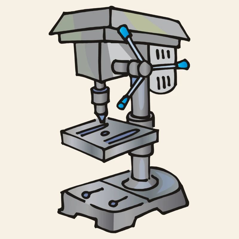 Vice - drilling machine vice