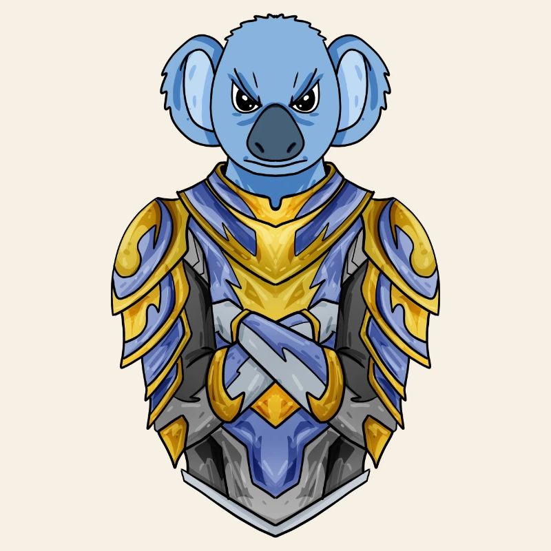 Knight Koala Crusader