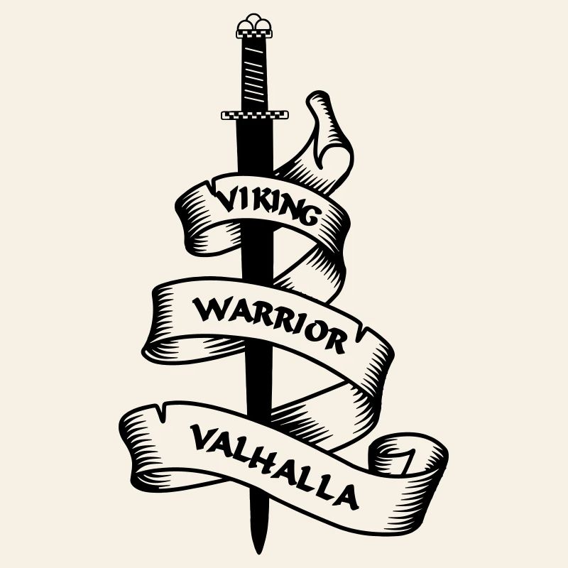 Viking flag banner
